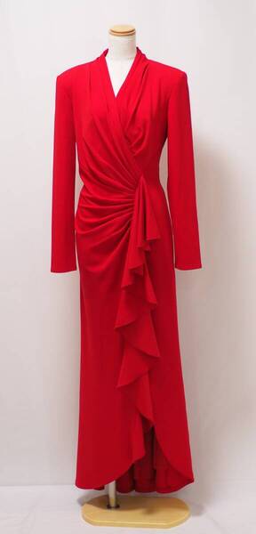 TADASHI SHOJI タダシショージ RED ロングフォーマルドレス 「S 」/ 9号程度