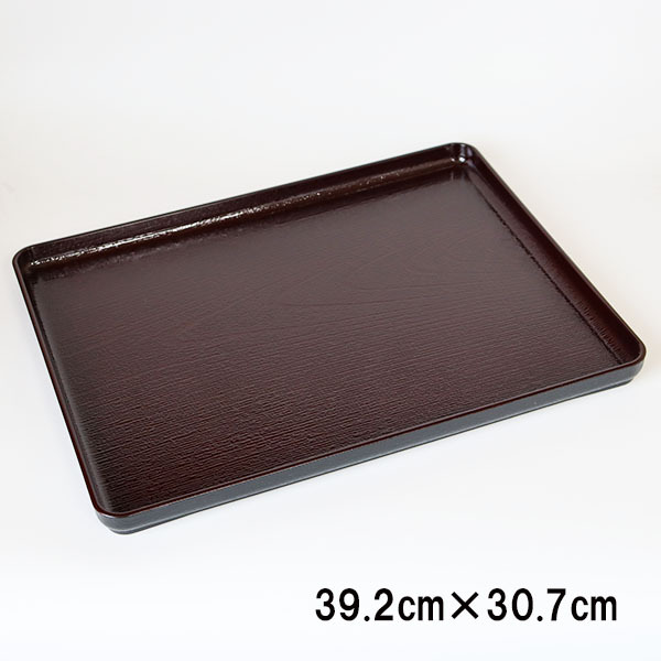 【新品・未使用】木目調トレー　業務用20枚セット 567-150-20-20.jpg