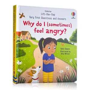 新品 英語しかけ絵本Why do I feel angry? (なんで怒るの?)