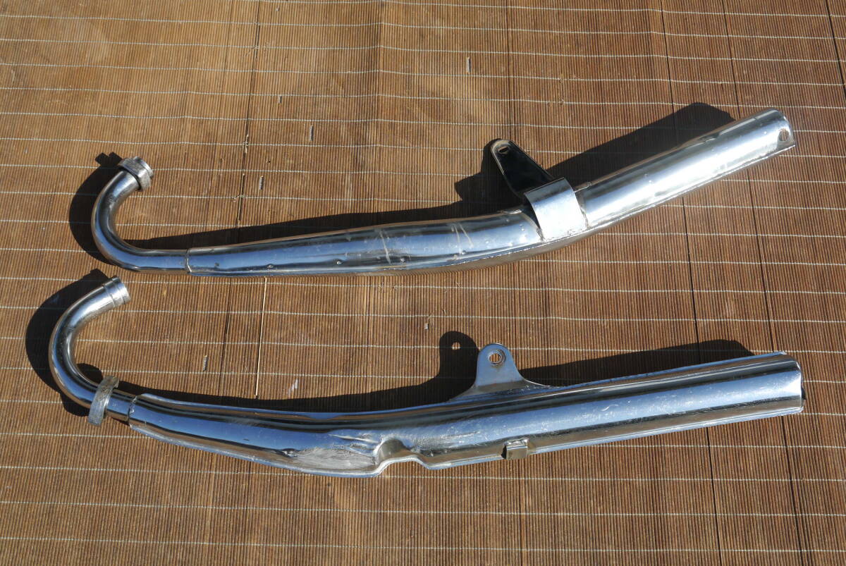 KH400 チャンバー 左側 DGM 30385 S カワサキ 純正　マフラー KH400 チャンバー 左側 DGM 30385 S カワサキ 純正 マフラー