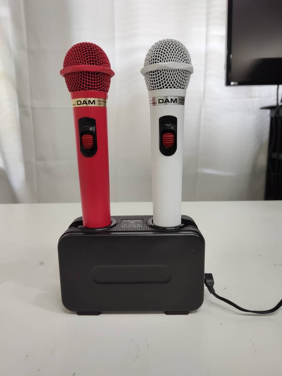 第一興商 DAM 電波式 ワイヤレス マイク 4本セット オーディオテクニカ ワイヤレスマイク4本セット｜カラオケDAM｜第一興商 - メルカリ
