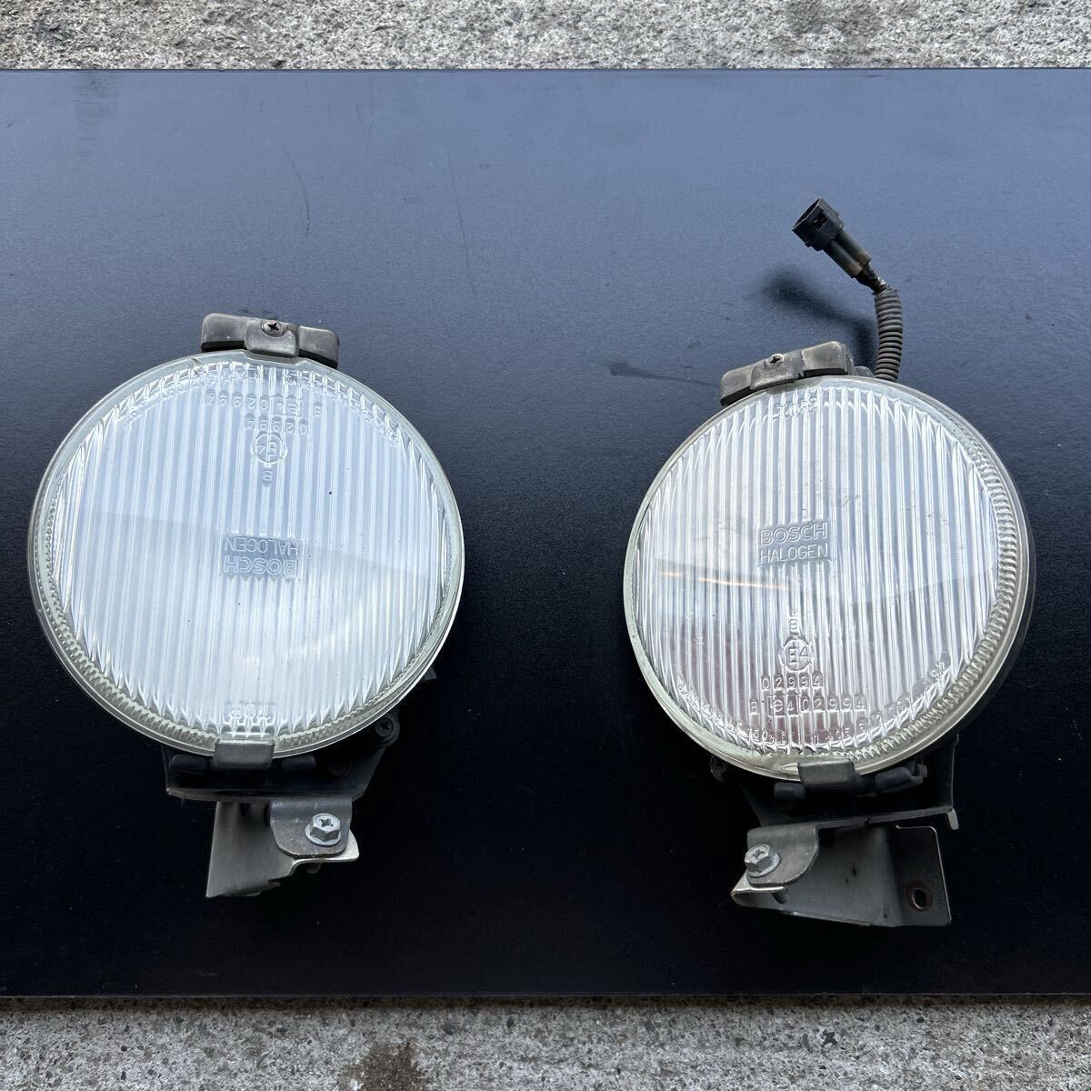 絶版Bosch compass fogハロゲンライト当時物　旧車 Yahoo!オークション - BOSCH COMPASS 角型 イエロー