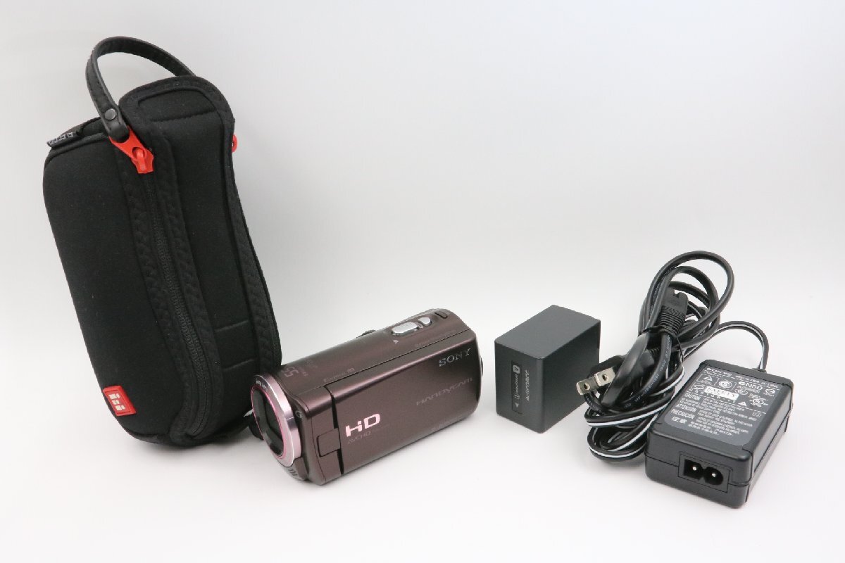 SONY HDR-CX270V 動作確認済み　付属品無し Amazon | SONY HDビデオカメラ Handycam CX270V ボルドー