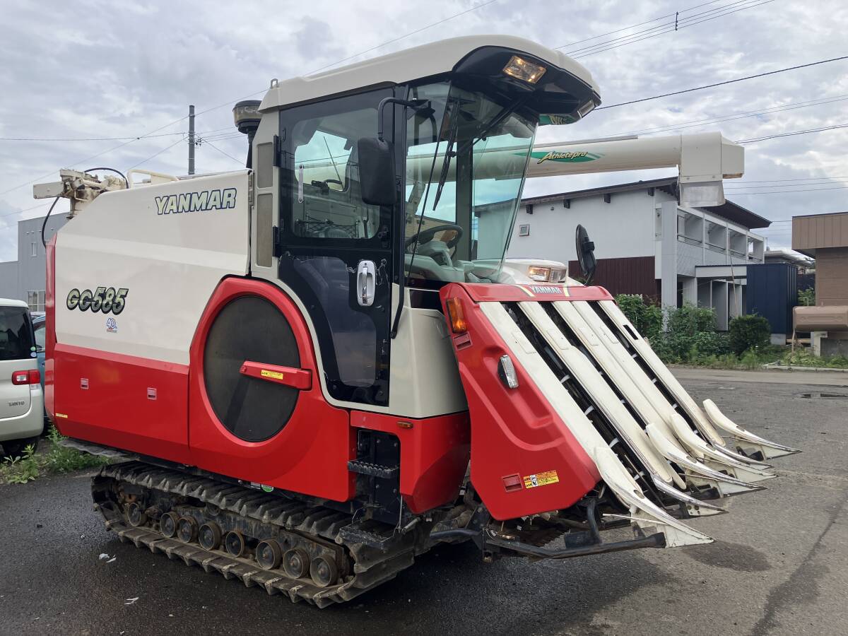 Yahoo!オークション -「ヤンマーコンバイン5条」(コンバイン) (農業