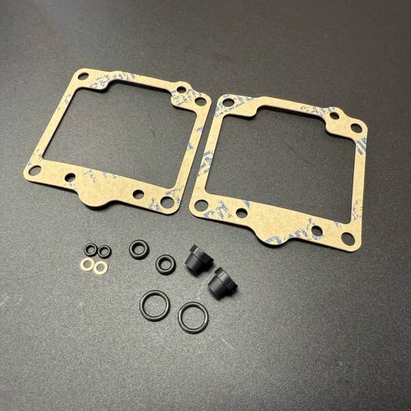 MADE IN JAPAN TX650 4E3 447 XS650SP 4E4 3G5 キャブレター フロート チャンバー ガスケット オーリング セット 新品