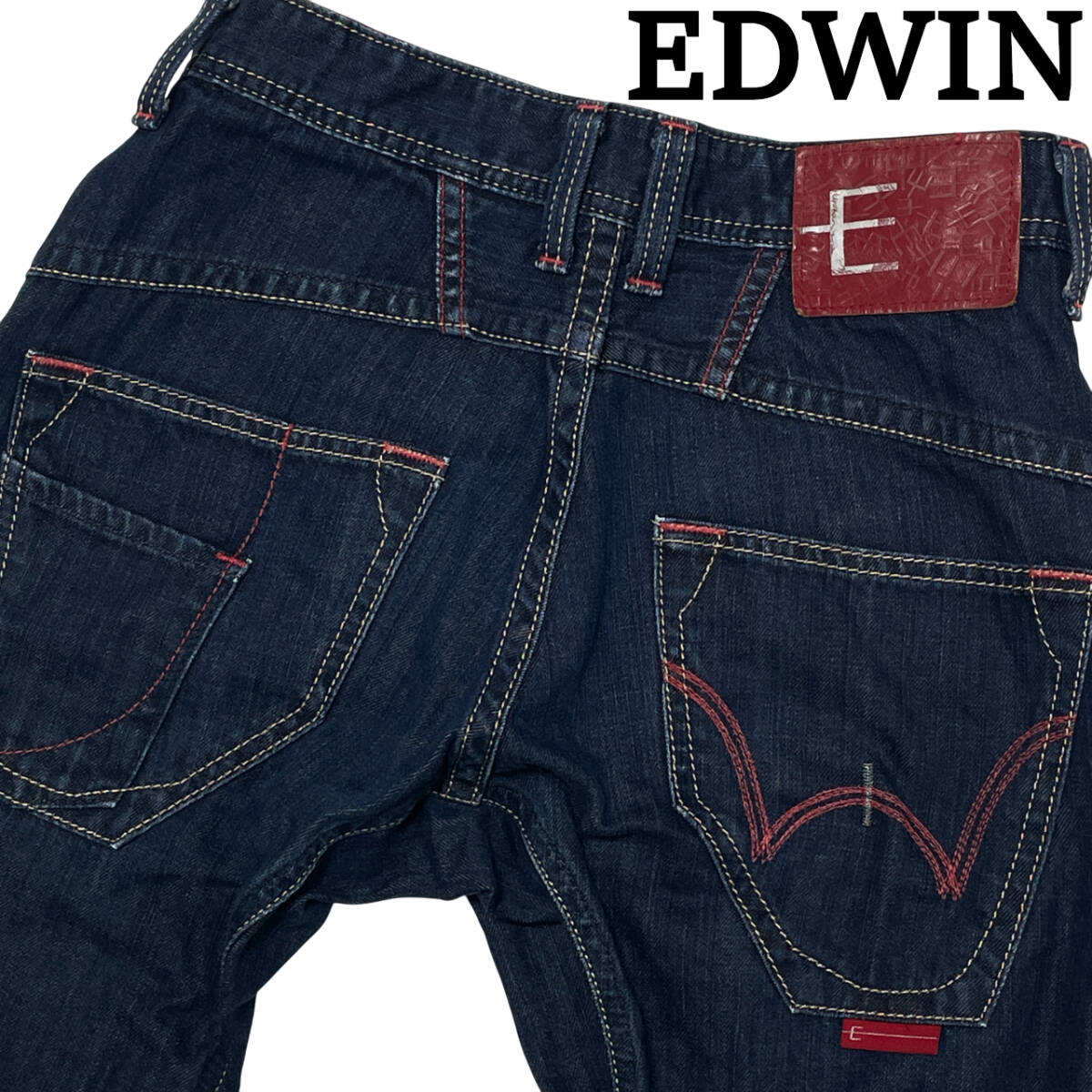 新品✨【EDWIN】スリムテーパード☆EDS32☆虹色セルビッジ☆W30 新品✨【EDWIN】スリムテーパード☆EDS32☆虹色セルビッジ☆W30