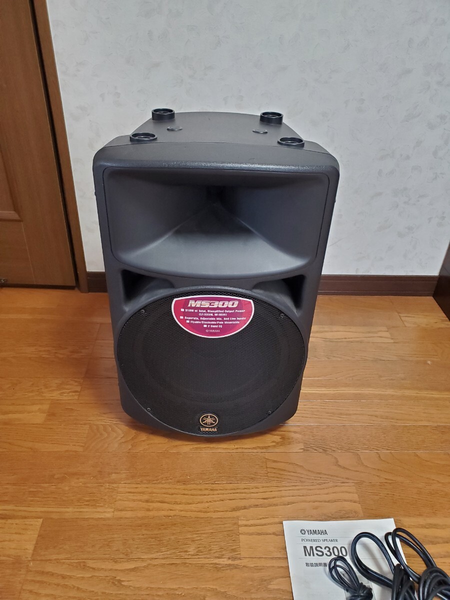 300：Yamaha MS400R　スピーカー　ジャンク YAMAHA MS400 PAパワードスピーカー 2本ペア ｜中古 第弐録音