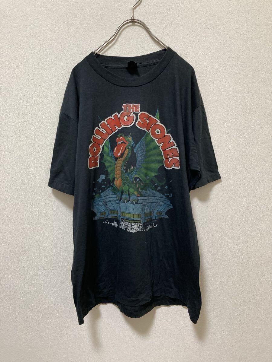 オリジナル 90s ローリング・ストーンズ ツアーtシャツ ビンテージ XL 90s USA製 The Rolling Stones ローリングストーンズ Tシャツ