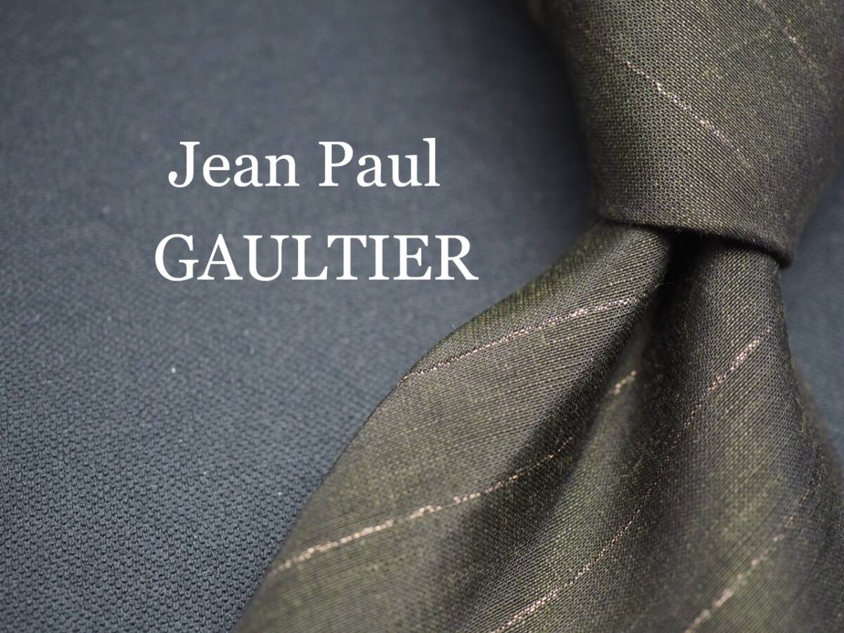 ジャンポールゴルチエ JeanPaulGAULTIER ネクタイ 美品 Jean Paul Gaultier ジャンポールゴルチエ オムJean GAULTIER