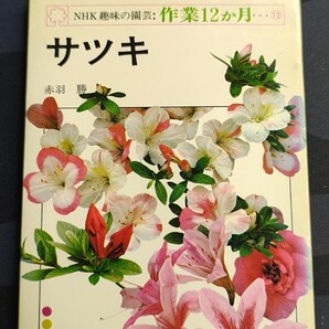 NHK趣味の園芸 作業12か月 サツキ 赤羽勝/著 日本放送出版協会 本 花 鉢植え 苗木 庭植え 繁殖 病虫害防除 ガーデニング カラー写真 木