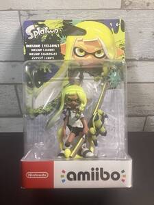 Nintendo Switch 3DS amiibo アミイボ スプラトゥーン インクリング イエロー 未開封 未使用品