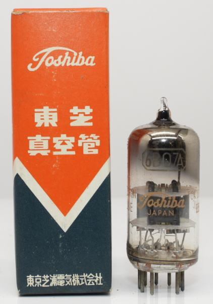 東芝　真空管 6BQ7A 3個 アンプ　通信　レトロ