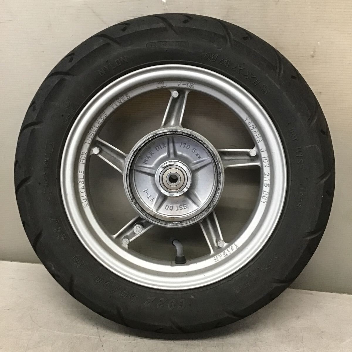 □ヤマハ　ビーノ　SA37J　前後ホイールセット　スタッドレスタイヤ付 b290c4da550e6215bc341fe87d2ae3