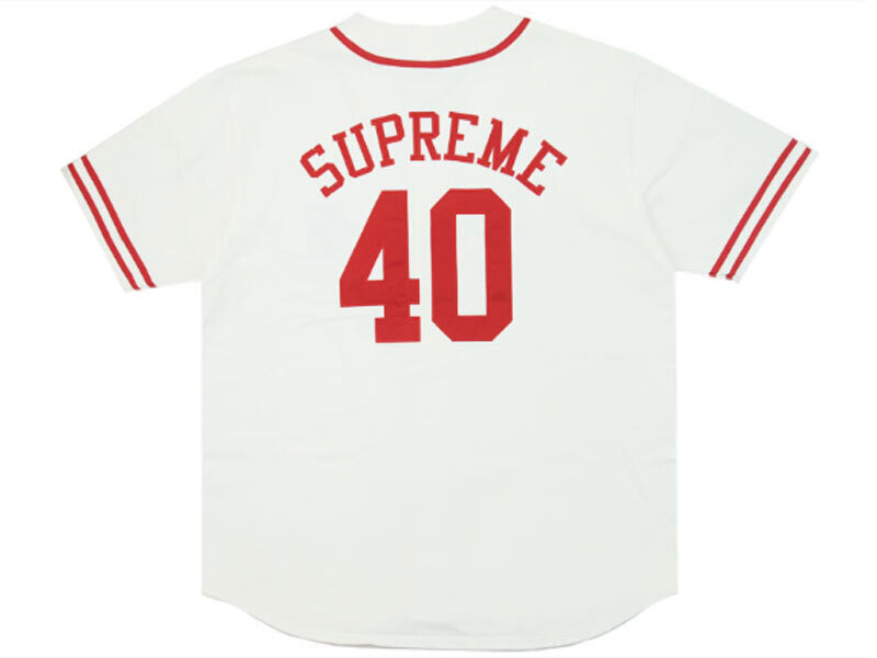 SUPREME Baseball ジャージ 初期 美品 XL Box Logo Supreme MLB Teams Box Logo New Era (FW25)
