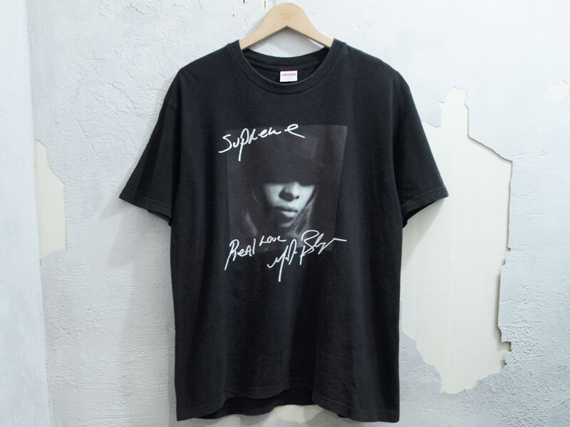 SUPREME シュプリーム メアリー・J・ブライジ M 黒 シュプリーム SUPREME Mary J. Blige Tee メアリーJ.ブライジ