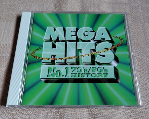 「MEGA HITS 70's/80's No.1 HISTORY」リック・アストリー/ホール&オーツ/エア・サプライ/ミリ・バニリ/テイラー・デイン