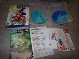 GC テイルズ オブ シンフォニア ゲームキューブ 箱(スリーブ) 説明書付き ハガキ付き G04/F2191