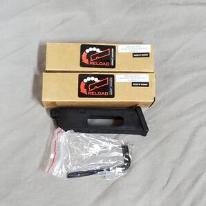 2本セット 新品未使用 RELOAD リロード GLOCK グロック ライトウエイト CO2マガジン VFC製GLOCK G17/G19X/G45対応