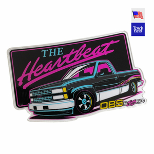 【ステッカー】OBS Talk / The Heartbeat シボレー GMC 88-98 C1500 タホ サバーバン ユーコン シエラ Truckfield