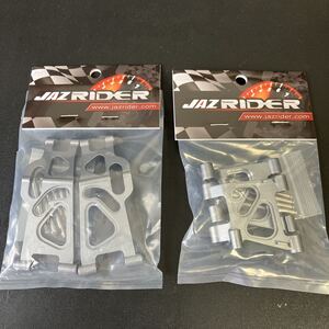 田宮ホーネットエボ用 JAZ1501&1502 前後アルミローワーアームセット 未開封新品