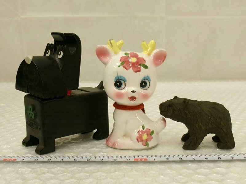 稀少 昭和レトロ 木彫の熊 置物 オブジェ 夫婦 インテリア コレクション 稀少 昭和レトロ 木彫の熊 置物 オブジェ 夫婦 インテリア
