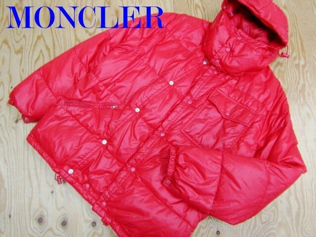✴︎高級茶タグ✴︎ モンクレール　MONCLER レッド　サイズ1 2025年最新】Yahoo!オークション -モンクレール 茶タグの中古品