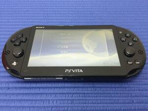 【GB2126/60/0】ジャンク(クリーニング済)★SONY PlayStation Vita 本体★PCH-2000★ブラック★PS Vita★ゲーム機★