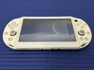 【GB2127/60/0】ジャンク(クリーニング済)★SONY PlayStation Vita 本体★PCH-2000★ホワイト★PS Vita★ゲーム機★