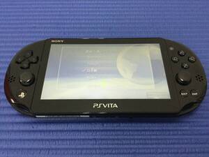 【GB2012/60/0】ジャンク(クリーニング済)★PlayStation Vita 本体★ブラック★PCH-2000★PS VITA★ゲーム機★