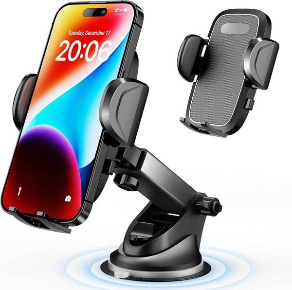 スマホホルダー 車 スマホスタンド【業界改良安定性アップ】車載スマホホルダー 携