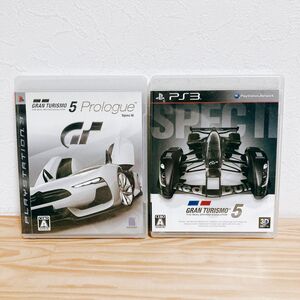 【中古】〈PS3ソフト〉2本セット グランツーリスモ5 プロローグ&スペック2 プレイステーション3 プレステ3★A2508-0112