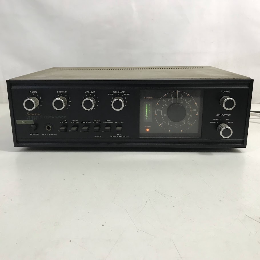 【希少】サンスイ FM AM チューナー アンプ TC-505 希少】サンスイ FM AM チューナー アンプ TC-505 - メルカリ