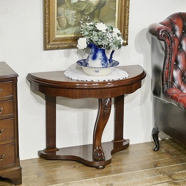 古家具ビンテージ品◾️karimoku カリモク 木製家具 サイドテーブル COLONIAL（カリモク家具） カリモク家具 TC7029NK コロニアル