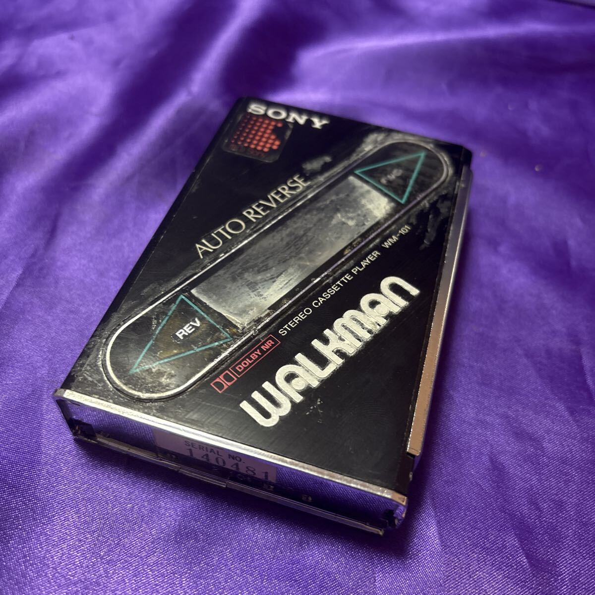 【完動品】SONY ソニー ウォークマン WM-101　カセットプレーヤー 2025年最新】Yahoo!オークション -sony wm 101の中古品・新品