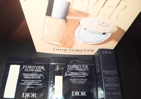 正規品 新品 DIOR ディオール スキン フォーエバー フルイド グロウ リキッド ファンデーション グロウ ヴェール コンシーラー 送料無料