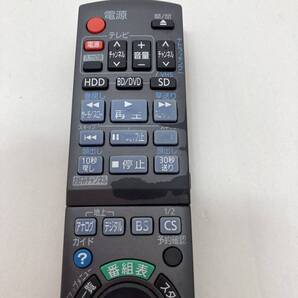 【パナソニック 純正 リモコン 18Z09】動作保証 即日発送 N2QAYB000444 HDD/BD/DVD/VHS レコーダー HDD内臓VHS一体型ブルーレイ