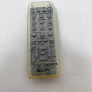 【ソニー 純正 リモコン 19K03】動作保証 即日発送 RM-SF3MD ミニコンポ用 CMT-F3MD 等