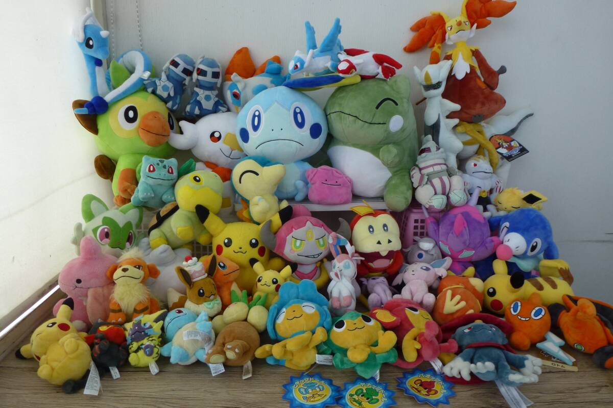 新品未使用　ポケモン　ポケットモンスター　ぬいぐるみ　まとめ売り ポケモン（ぬいぐるみ）のフリマアイテム一覧
