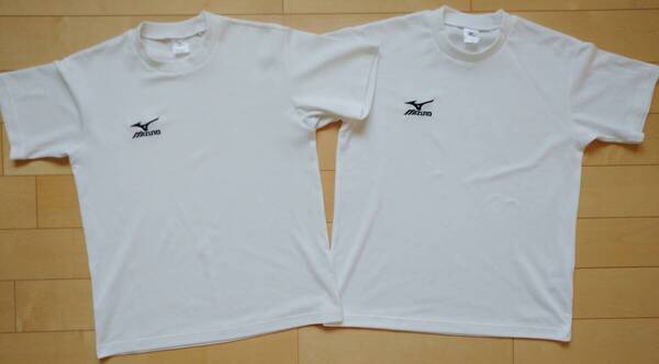2枚セット 部活 練習着 半袖 Tシャツ S トップス スポーツウエア ミズノ 中学生 高校生 JK MIZUNO
