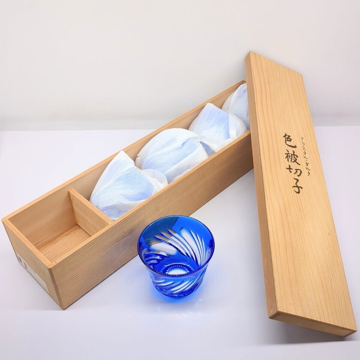 未使用品相当 クリスタルダルク 色被切子 小皿 5個セット Yahoo!オークション -「クリスタルダルク 切子」の落札相場