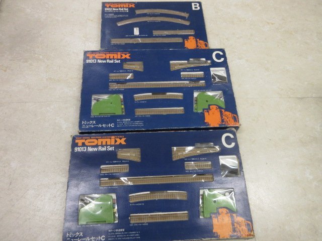 TOMIX ニューレールセットBC ニューパワーユニット(3点セット) Yahoo!オークション -「ニューレールb」(鉄道模型) の落札相場