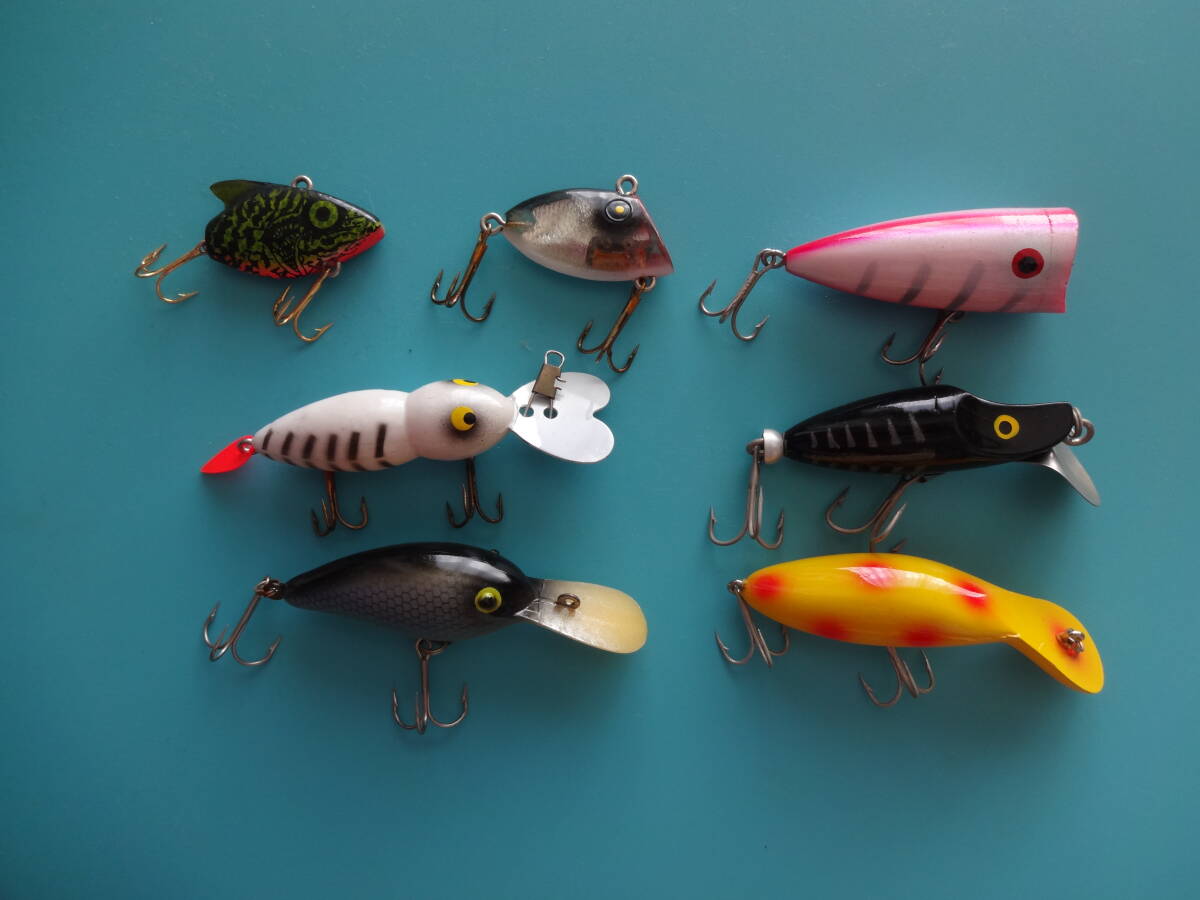 B級ルアー　アメリカンルアー　オールド　3点セット B級ルアー アメリカンルアー オールド 3点セット