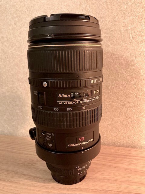 Yahoo!オークション -「nikon af vr nikkor 80-400mm f4.5-5.6 d