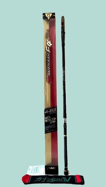 がまかつ がま磯 カゴスペシャルⅣ 4号6.3m + 着脱式バランサ付き 美品 実釣未使用 検)かご釣り 遠投 超遠投 カゴ釣り がまかつロッド