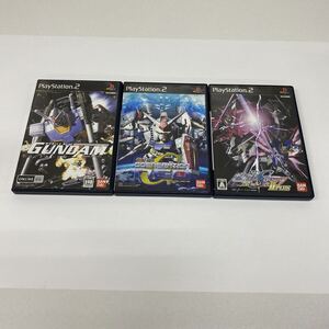 749 PS2 機動戦士ガンダム めぐりあい宇宙 SEED DESTINY 連合VS.Z.A.F.T.2 PLUS SDガンダム ジージェネレーションネオ 3枚セット