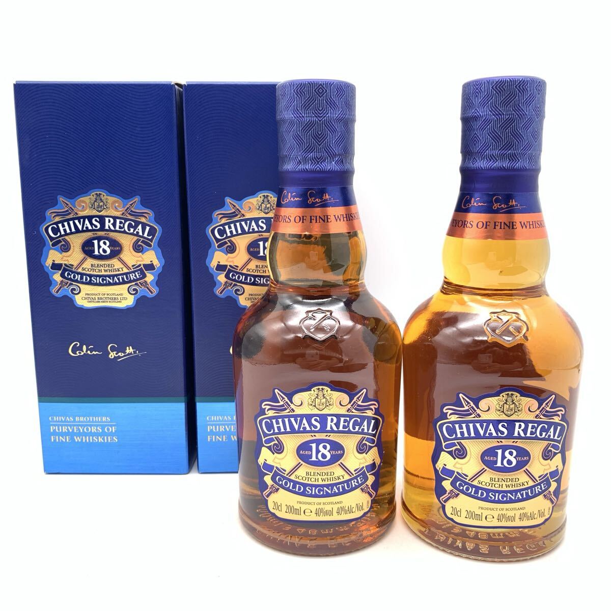 Yahoo!オークション -「シーバスリーガル 18年 ミニ」の落札相場