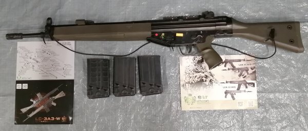 トイガン G3A3 H&K G3A3 - エアーライフル&サブマシンガン(18才用モデル