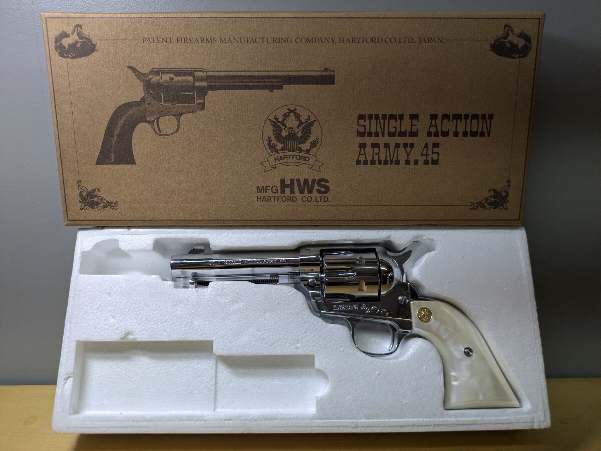 Single Action Army.45 中古品 Yahoo!オークション -「colt single action army 45」(ガスガン