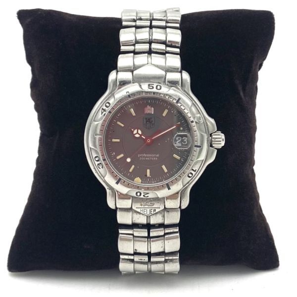 【稼動】TAG Heuer プロフェッショナル　シルバー　腕時計 Yahoo!オークション -「タグホイヤー プロフェッショナル 腕時計
