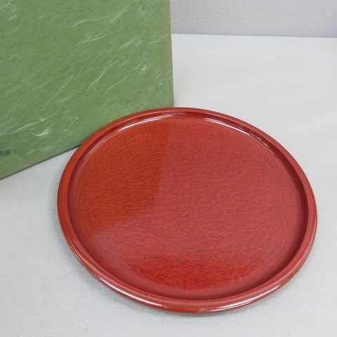 宗家後藤造り三味線銘々盆10客（5客×2）木箱2個 宗家後藤造り三味線銘々盆10客（5客×2）木箱2個